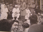 In 1946 Mowlana Sultan Muhammad Shah and Mata Salamat at the Aga Khan Academy, Nairobi